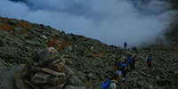 end of tuckerman ravine trail vertical thumbnail